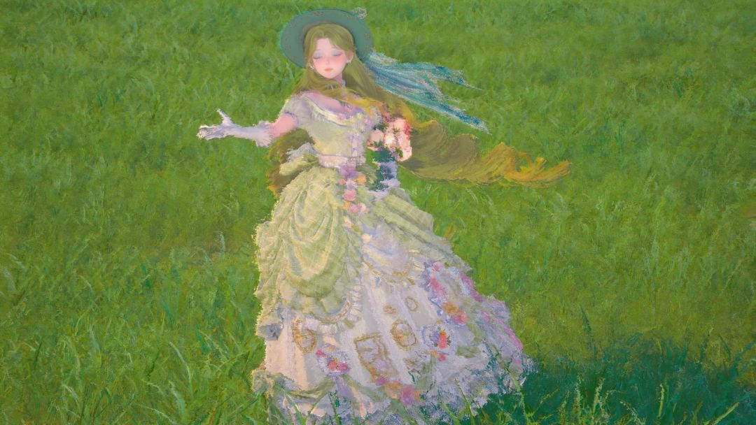 油画少女 4