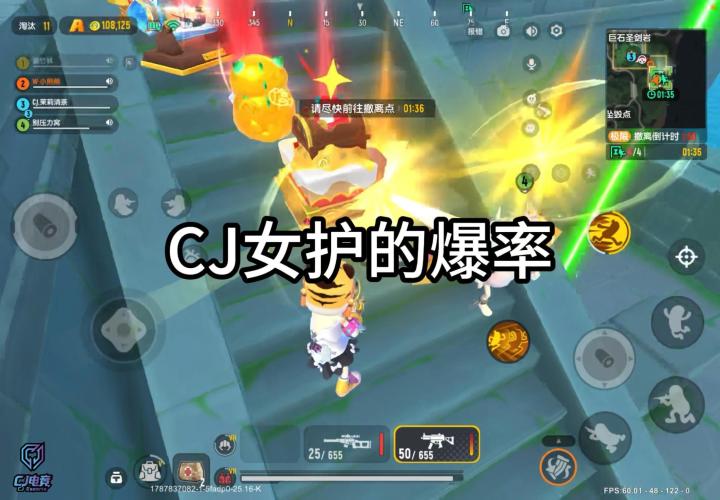 CJ女护的爆率截图
