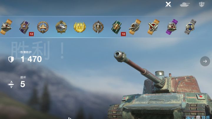 铁质M勋章截图