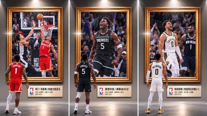 【篮坛热点】NBA一周名场面!这一幕你选谁?截图