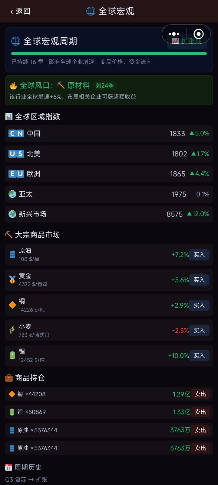 改进建议:主菜单与股票期货交易 3