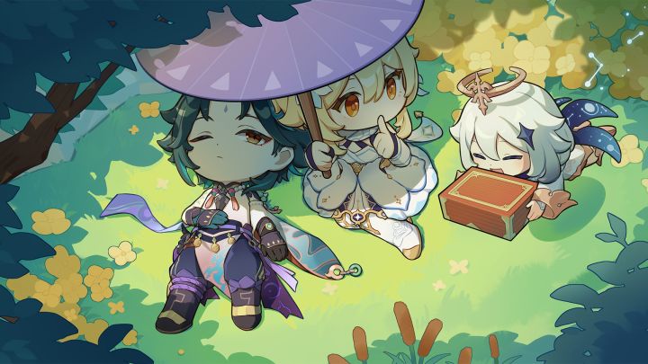 【我的百分之一】+【原神】截图