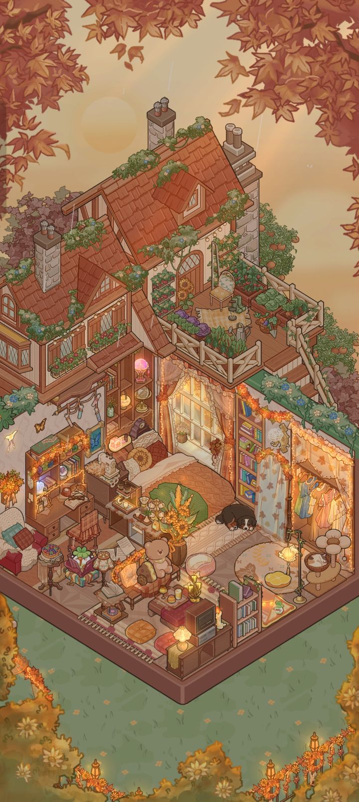 #枫庭乡舍创意屋 秋天好酥服口牙!截图