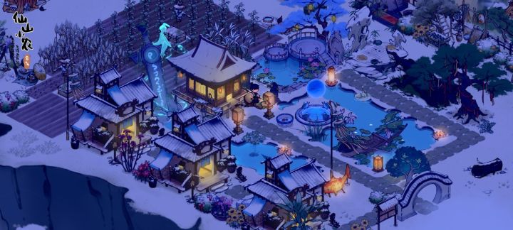 下雪的夜晚也是这么美截图