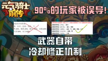 【繁水】90%的玩家被误导！正确的武器自带冷却修正机制
