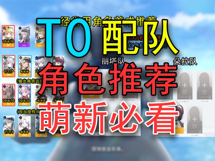 胜利女神新的希望】T0配队角色养成推荐,萌新必看最具性价比角色截图