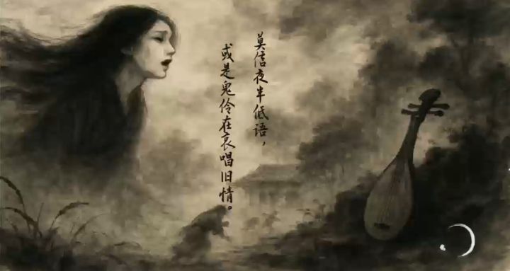 客栈说没房了,却让我睡灵堂截图