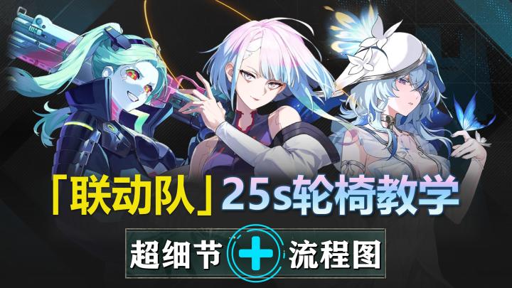 【鸣潮】露丽守-联动队:25秒轮椅轴教学!截图