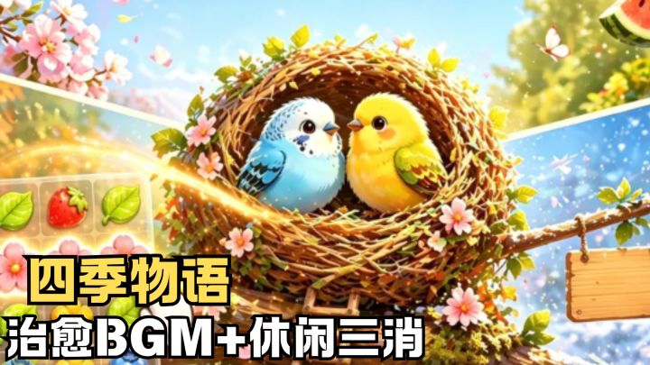 睡前必玩🐦超治愈三消真的太爽了❗️截图