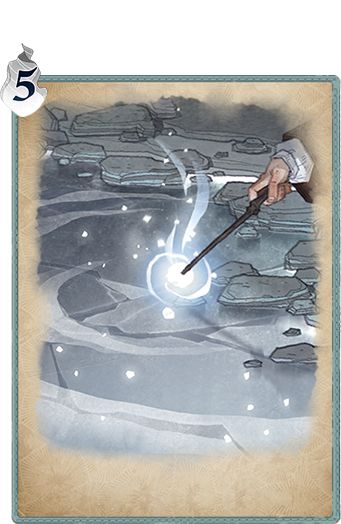 【卡牌图鉴】稀有咒语卡——冰冻咒