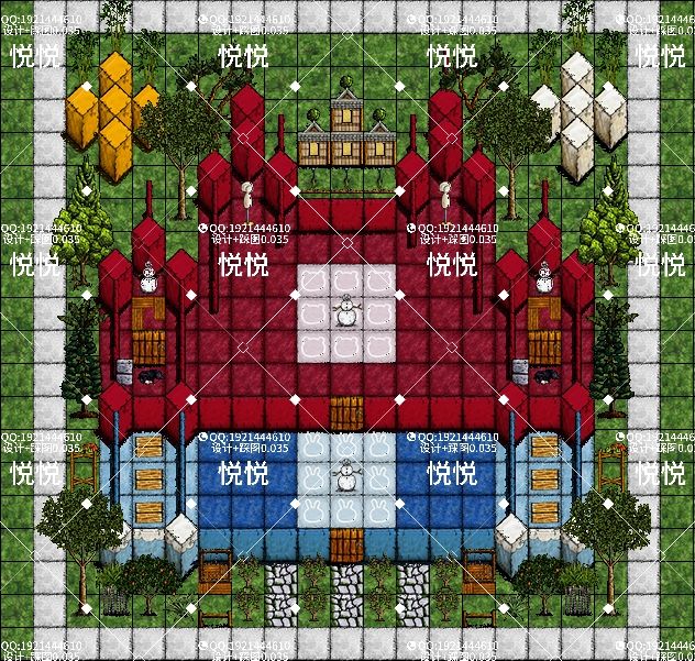 【雨林建筑】城堡养老房 1