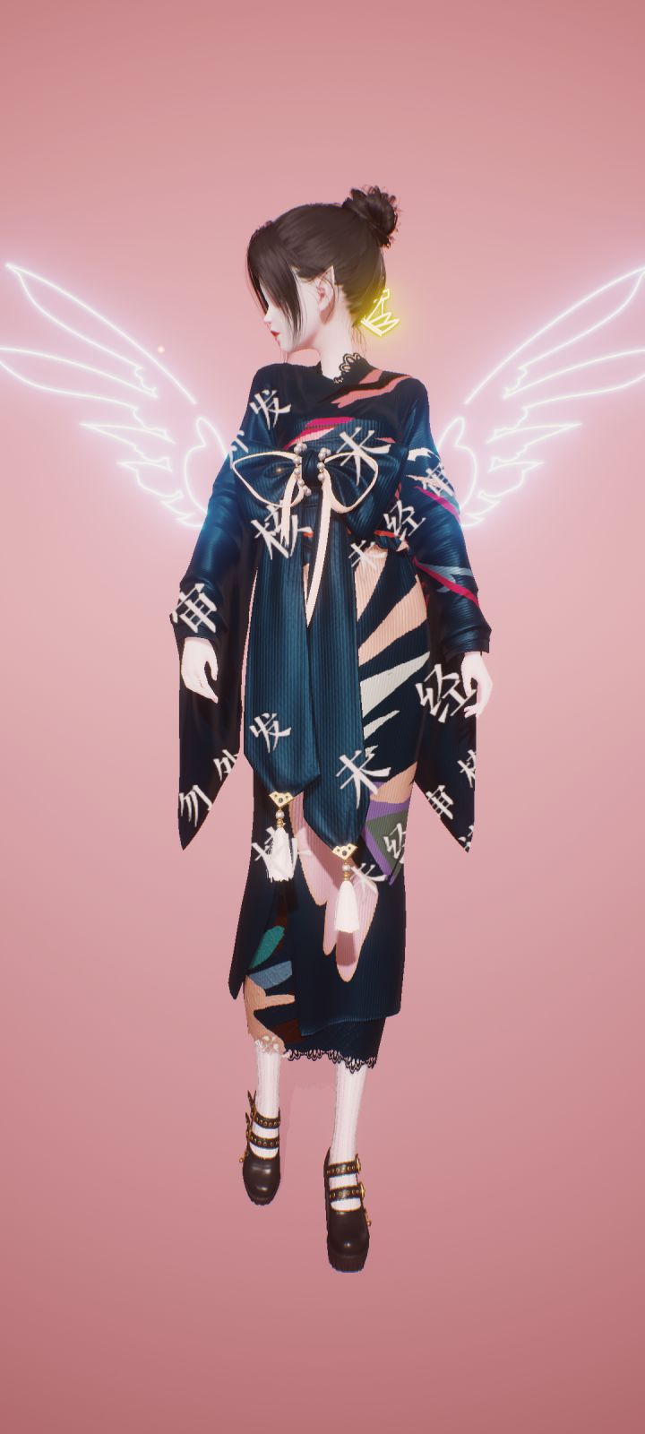 自己做的衣服,就是没法穿出去截图