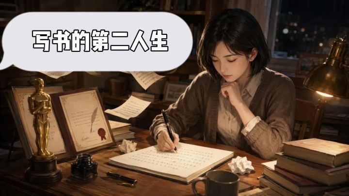 开局选的偶像别小看，后面写书真能多拿一份收益截图