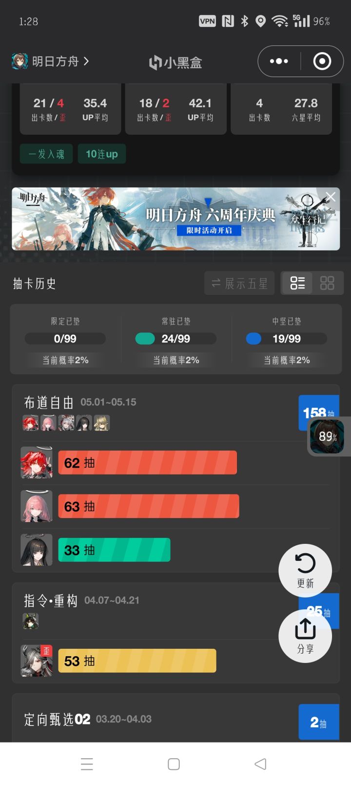 周年庆结束截图