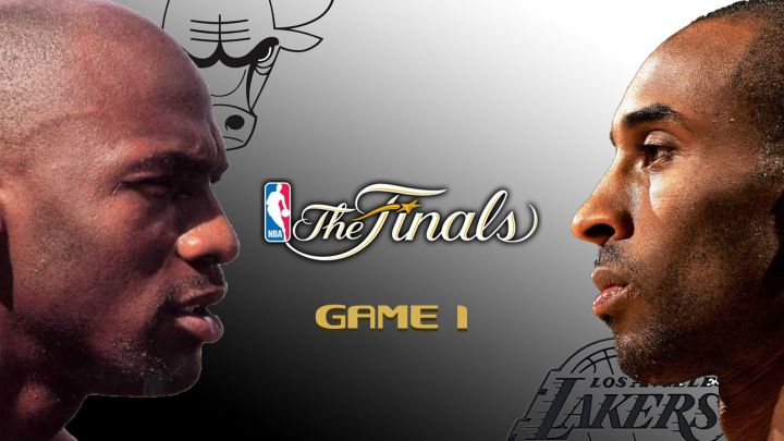 NBA2K总决赛G1:96公牛vs10湖人传奇对决-科比26分/乔丹15次助攻截图