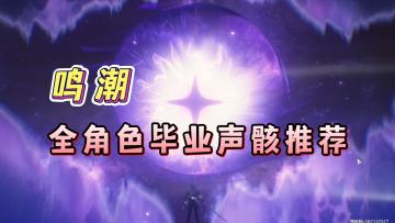 鸣潮全角色毕业声骸推荐！如果最省资源培养三队阵容！