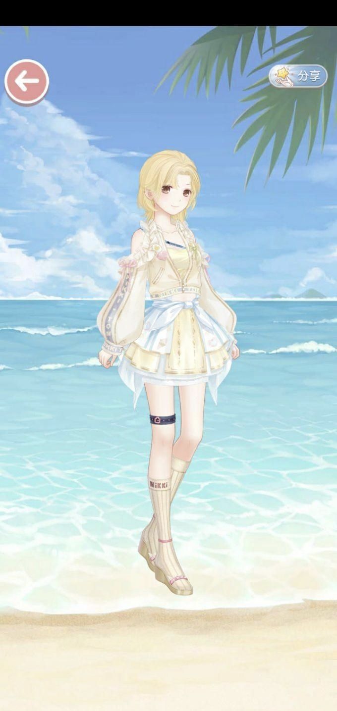 奇迹暖暖七月获得服装搭配2 18