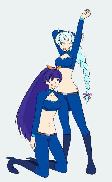 穿同款新衣服的芽衣和琪亚娜