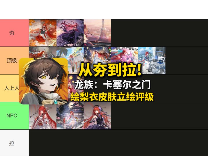 从夯到拉：锐评龙卡绘梨衣立绘 2截图