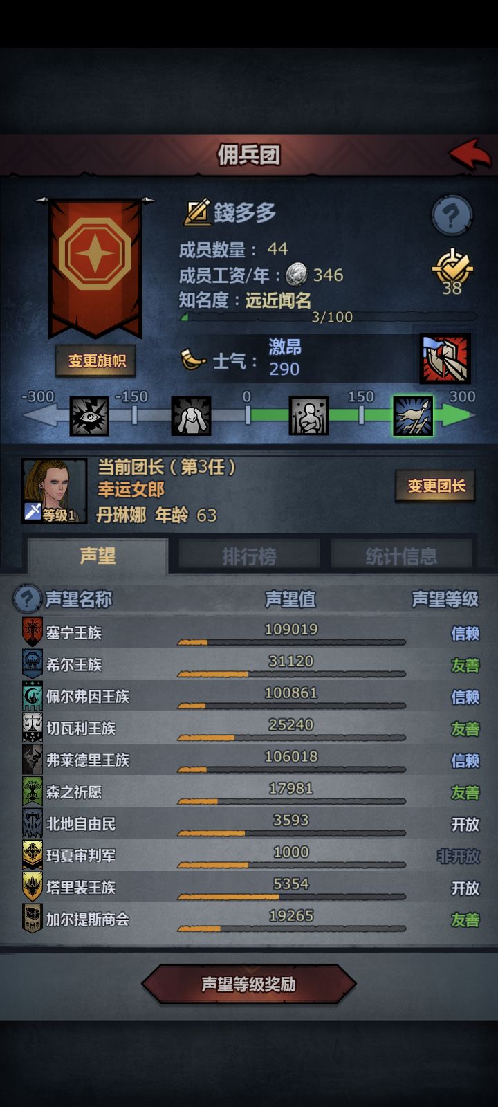 声望截图