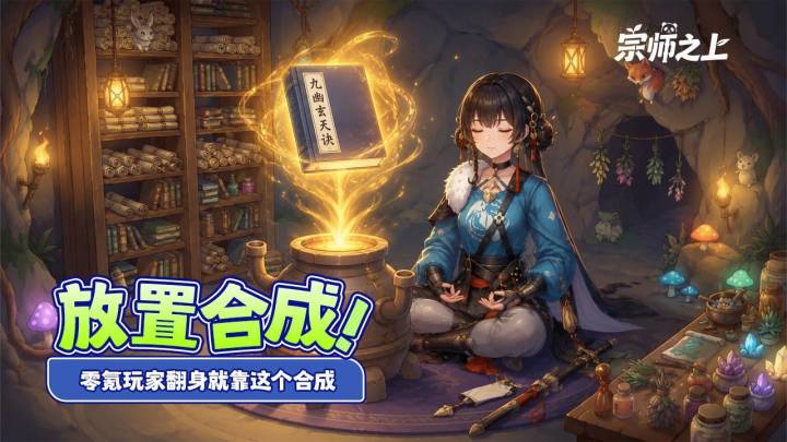 刷技能→合成→出隐藏→霸榜,启动!截图