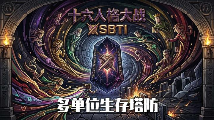 E人冲锋I人守家?《十六人格大战SBTI》的阵容分工比想象中有趣截图