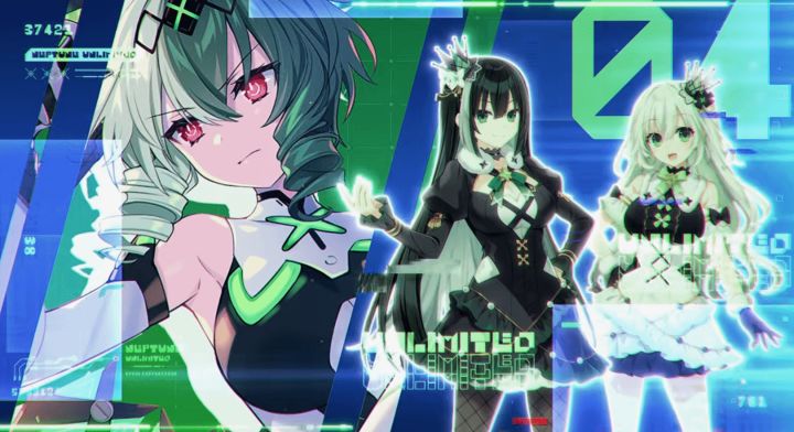 二次元美少女新游《超新时空游戏 海王星∞》首曝！截图
