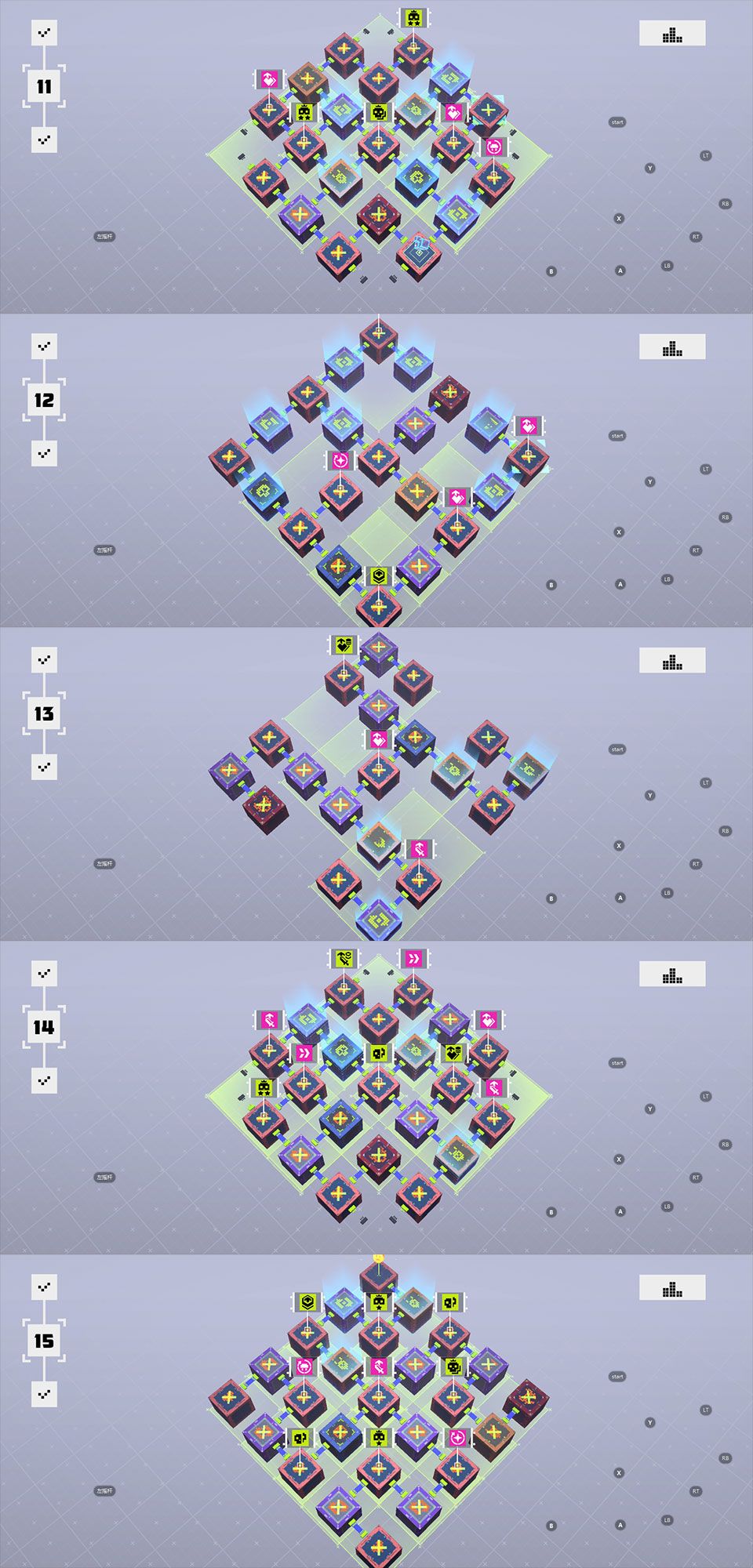 新赛季节点地图路线图1-40 3