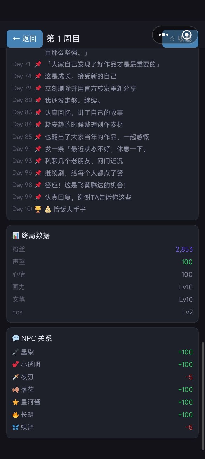 萌萌的我出现分享了记录然后就走了 4