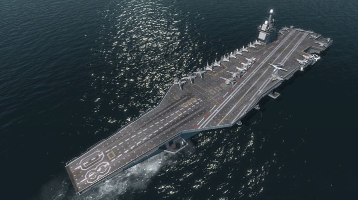 (战舰联盟活动体验关)企业号 CVN-80截图