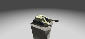 【四叶草火炮贴图完成】已经试过各种颜色各种贴图方案了