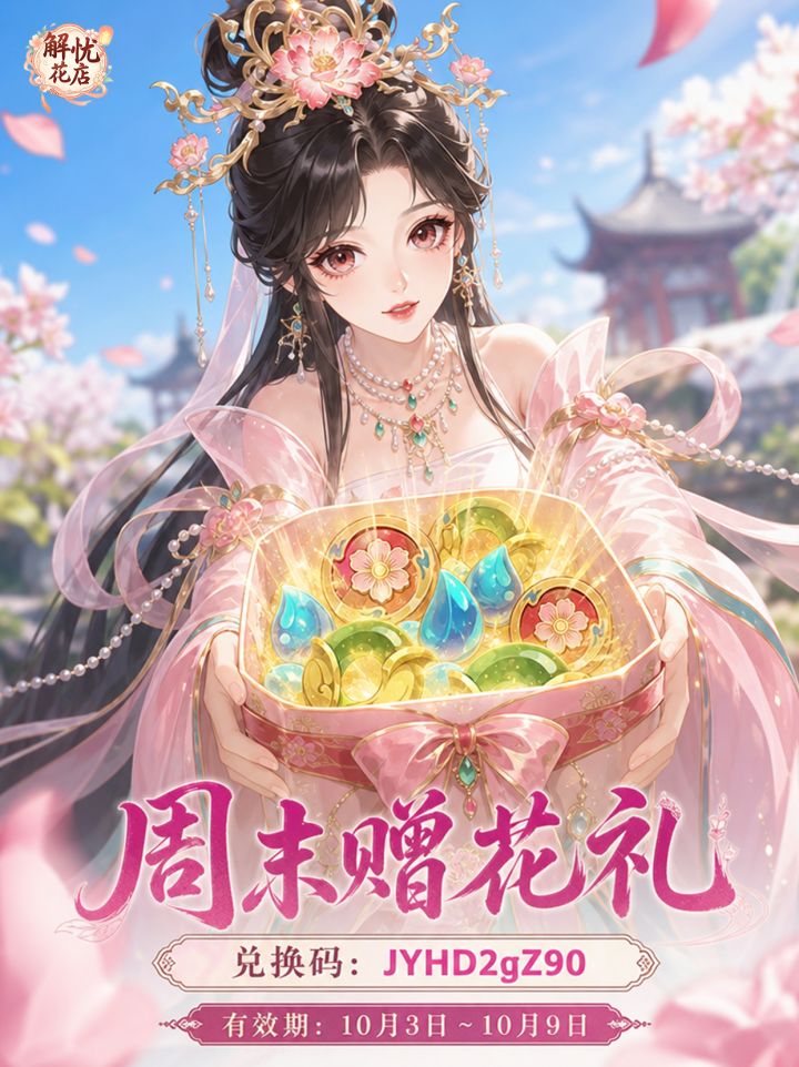 【解忧花店】周末赠花礼截图
