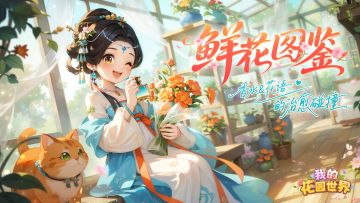 【鲜花图鉴】我的花园世界-鸳鸯茉莉