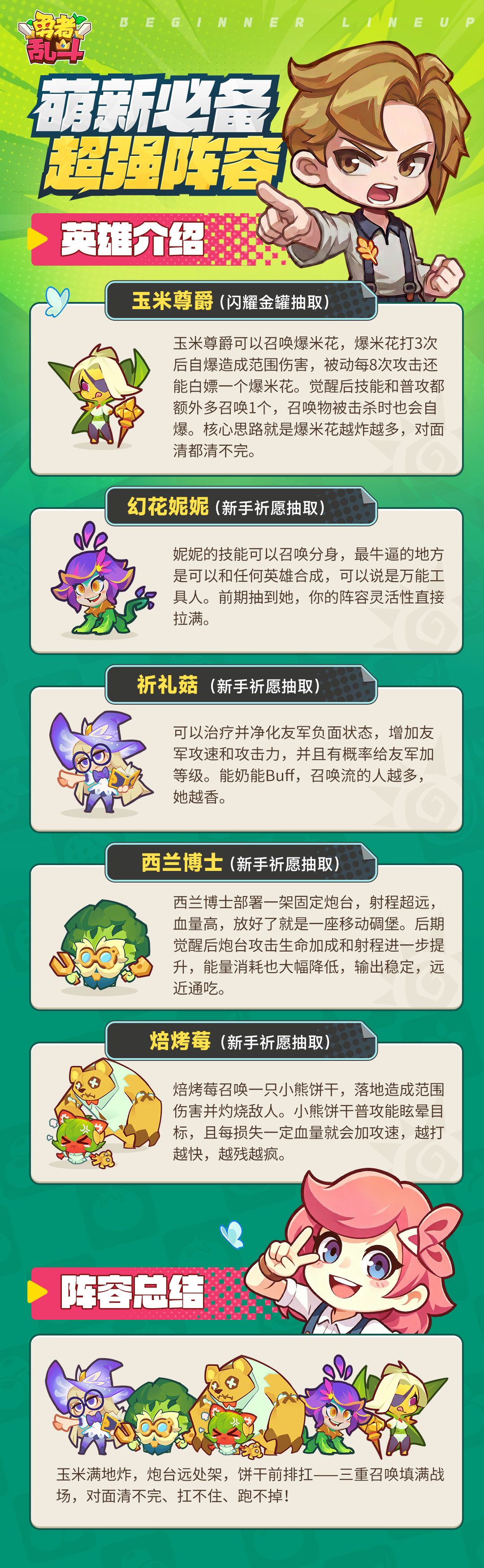 萌新必备超强阵容组合 2