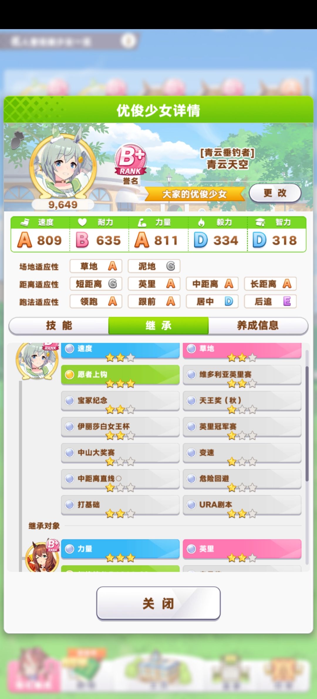 不错的天空种马欢迎借用。 3
