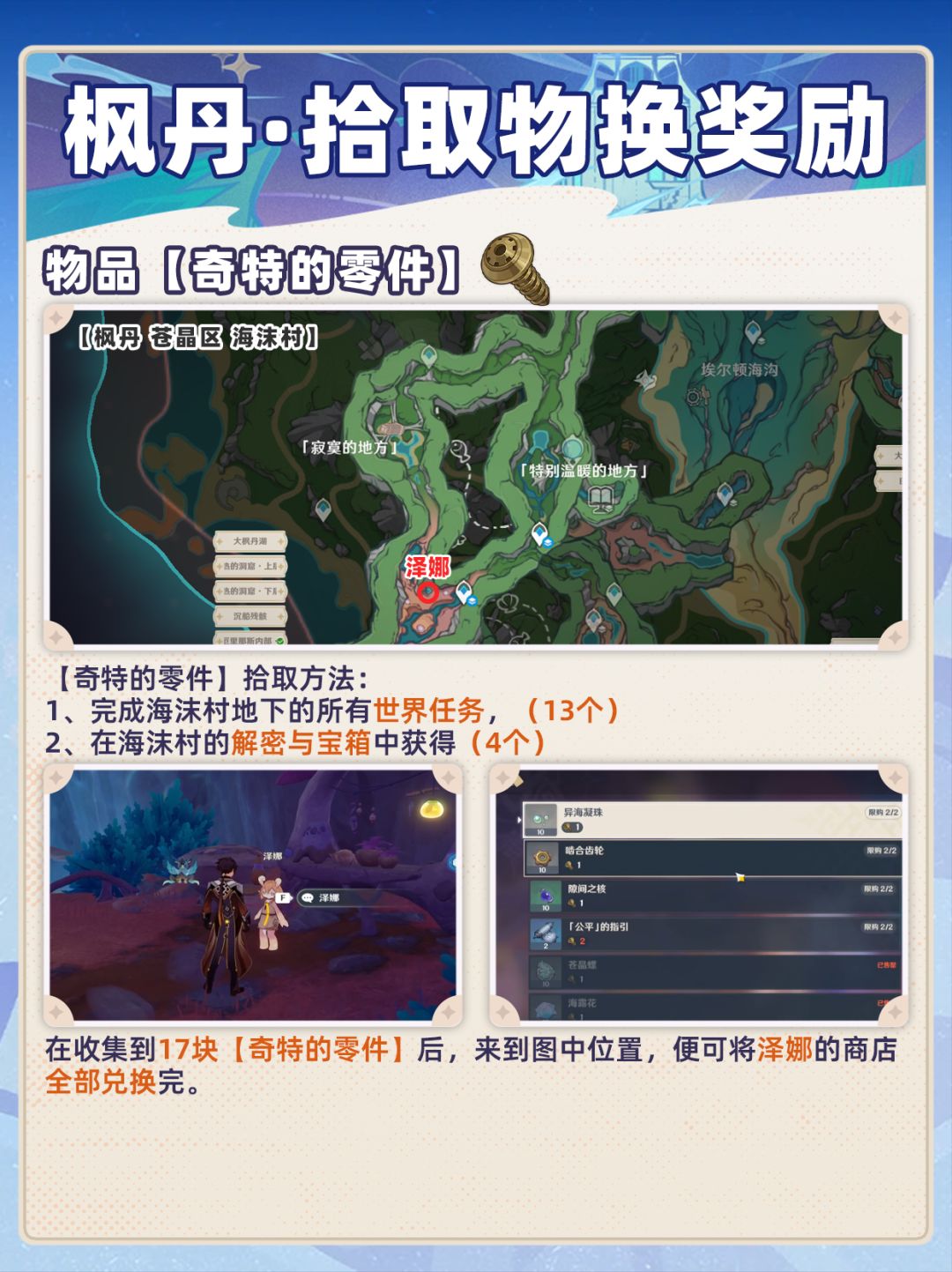 枫丹隐藏道具汇总❗这都能换原石 3