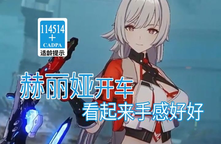 【崩坏3歪传】赫丽娅开车2.0 看起来手感好好截图