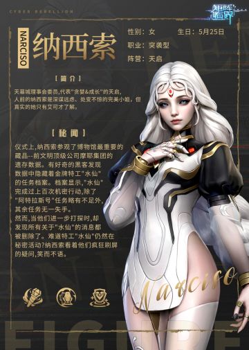 【觉醒者档案】突袭型觉醒者——纳西索