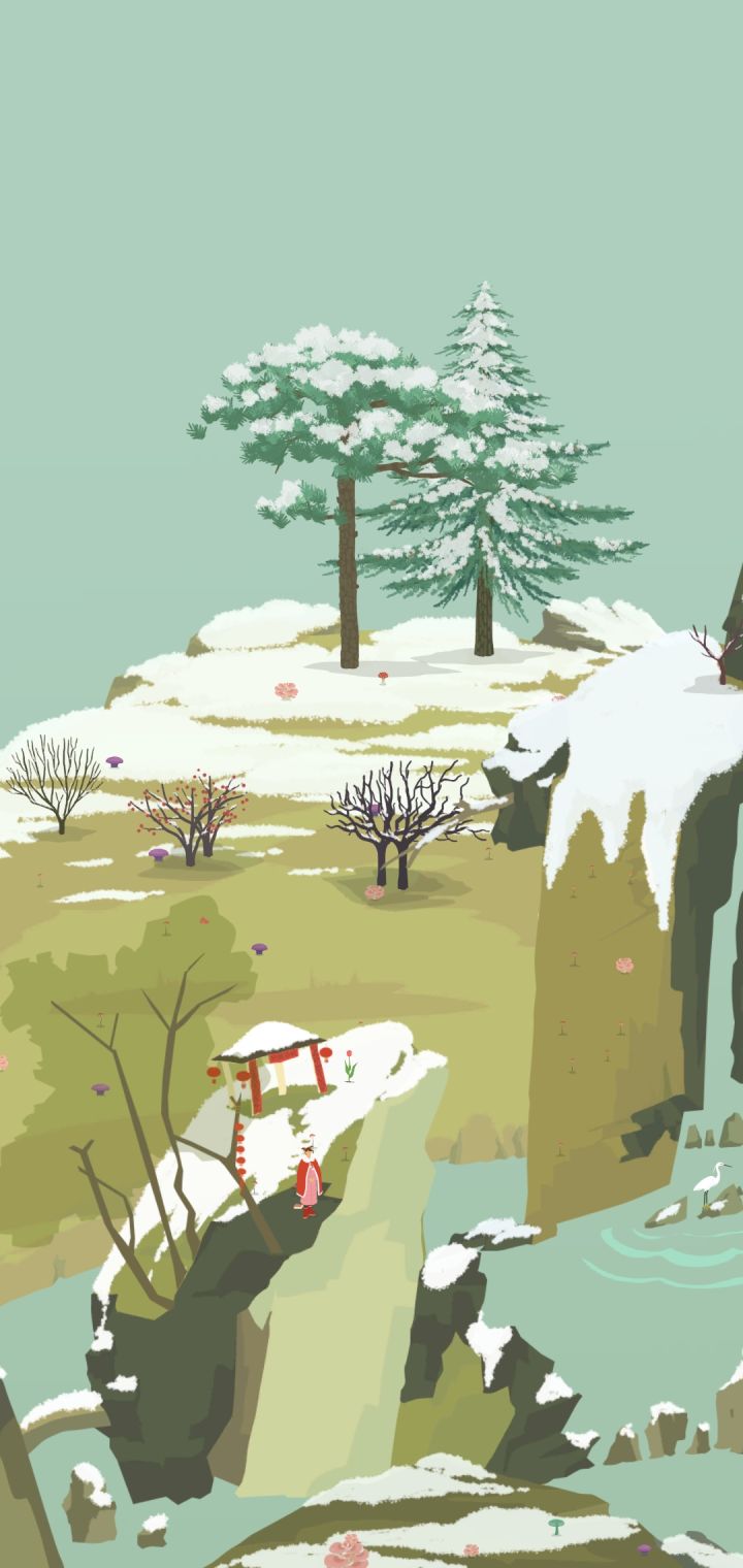 哇塞,是雪景!截图
