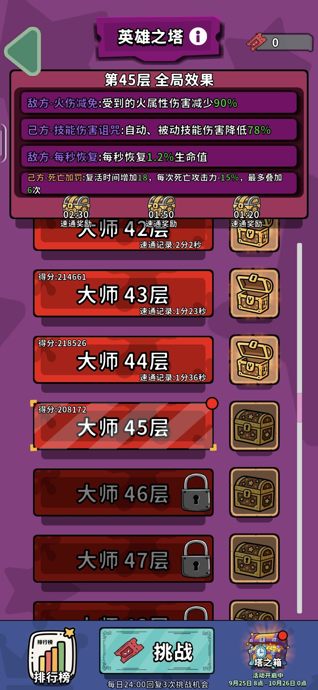 45层打不过,没有60级武器太难了 1