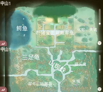 目前最全精灵刷新点（部分常见没标注）