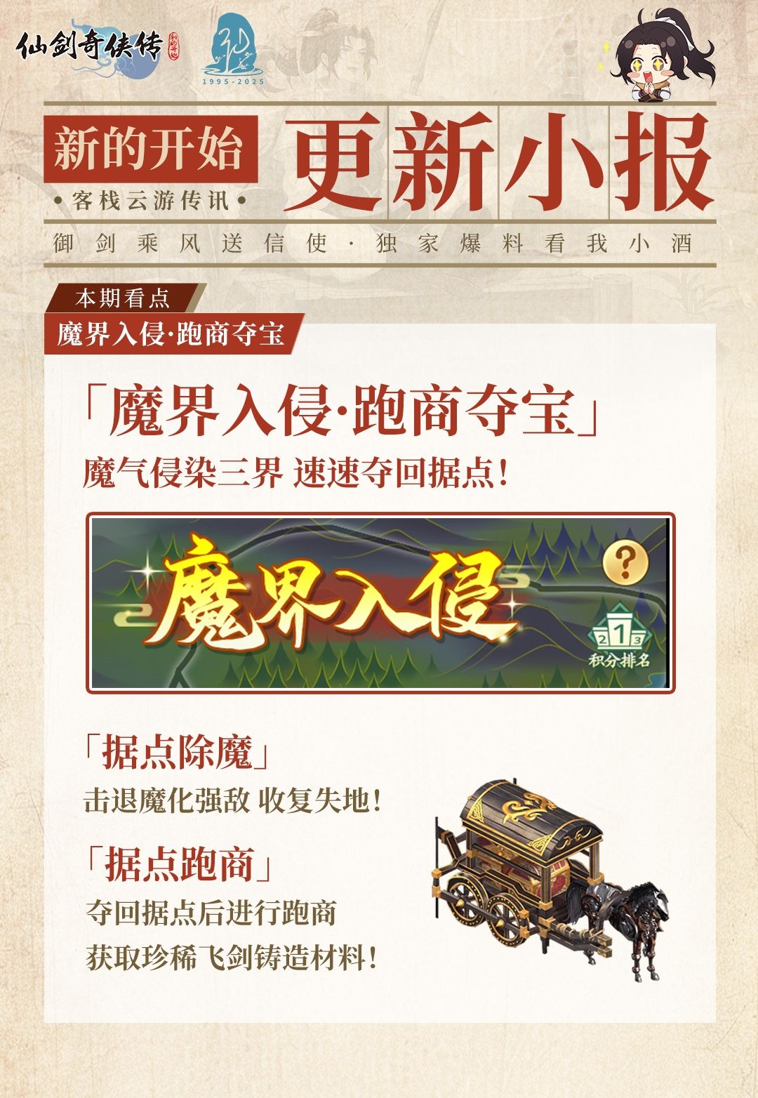 今日福利头条：飞剑问天·魔界入侵 2