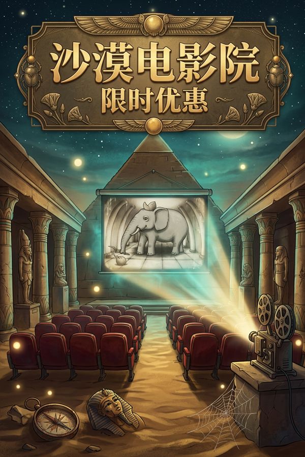 《沙漠电影院》限时优惠开始啦! 1