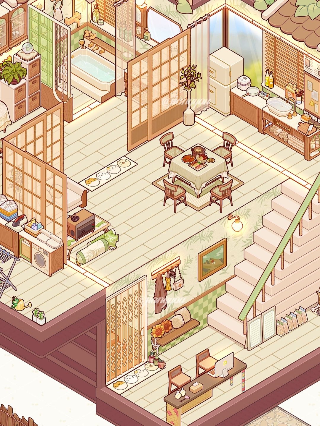 复式小屋·北欧中古🌿(附全景图) 1