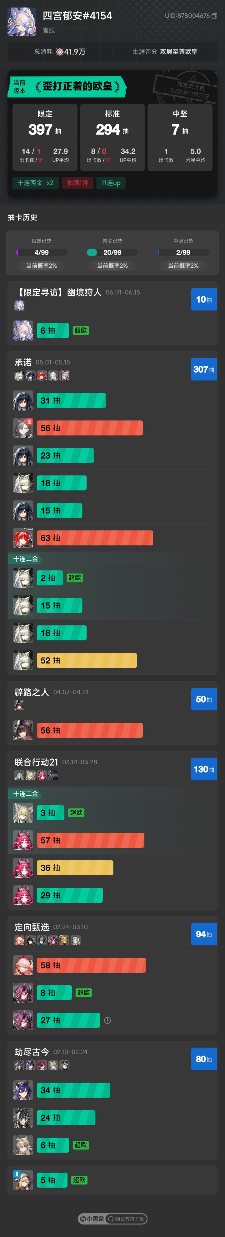 结束战斗,继续囤抽等夏活!截图