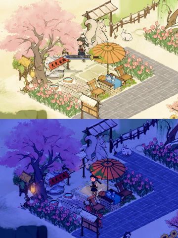 入户门小景两则～