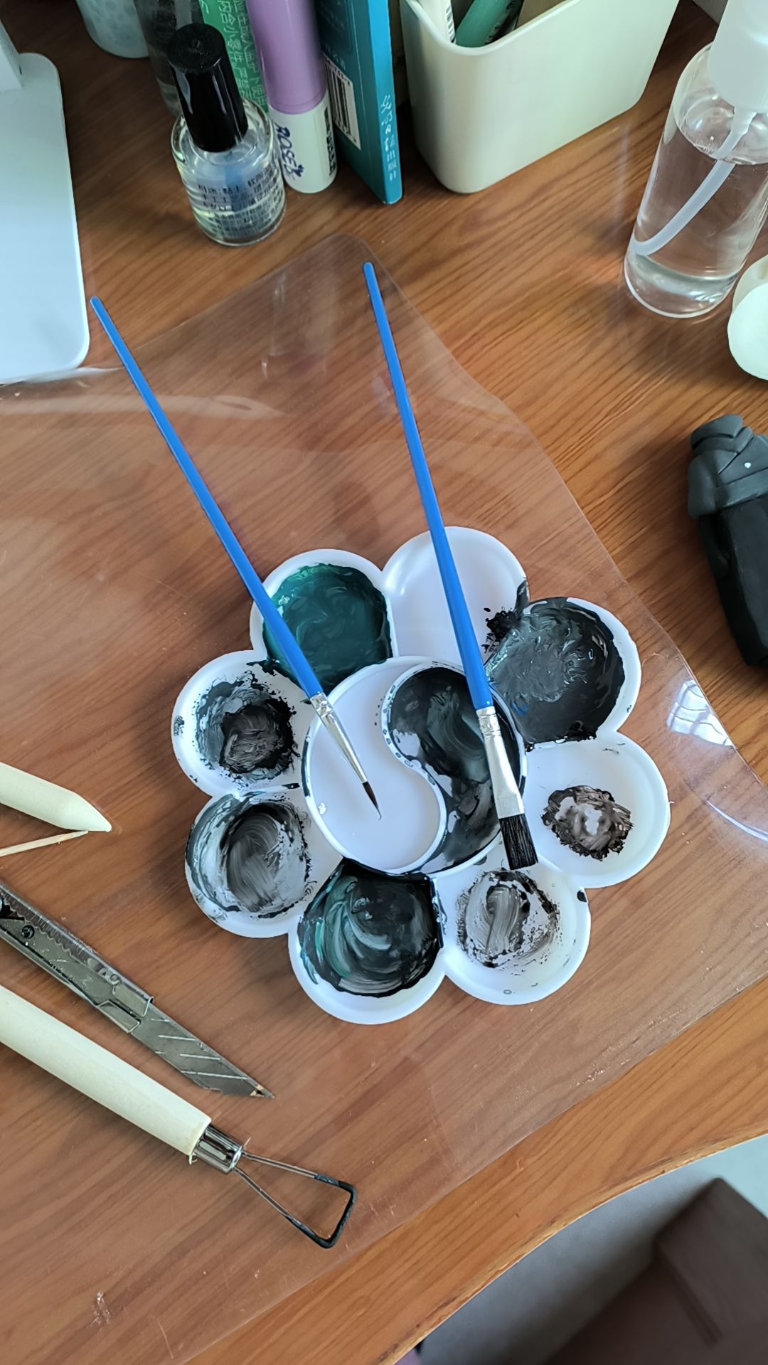 燃尽了,上色怎么比塑型还累啊 2