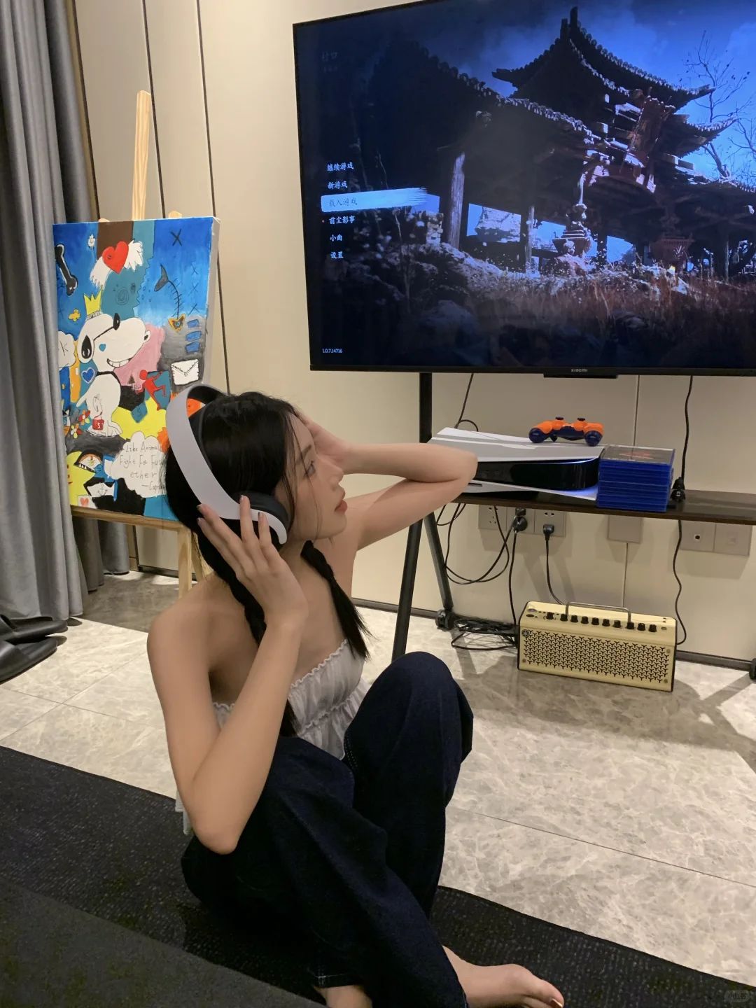 下班回家玩黑神话，工作没哭被游戏打哭😭 4