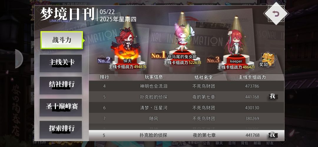 零氪通关全部主线,赶紧留念下 2