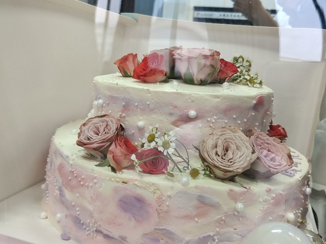 蛋糕🎂 是真的鲜花🌸哦 2